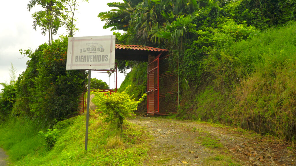 entrada villa ilusion